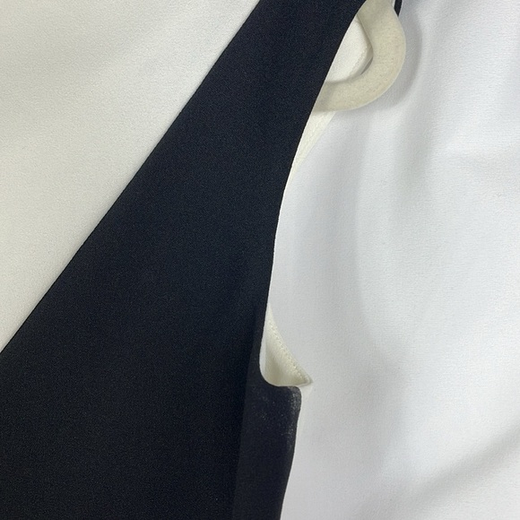 Tommy Hilfiger sleeveless color block bodycon career dress Sz 4 - Picture 8 of 11